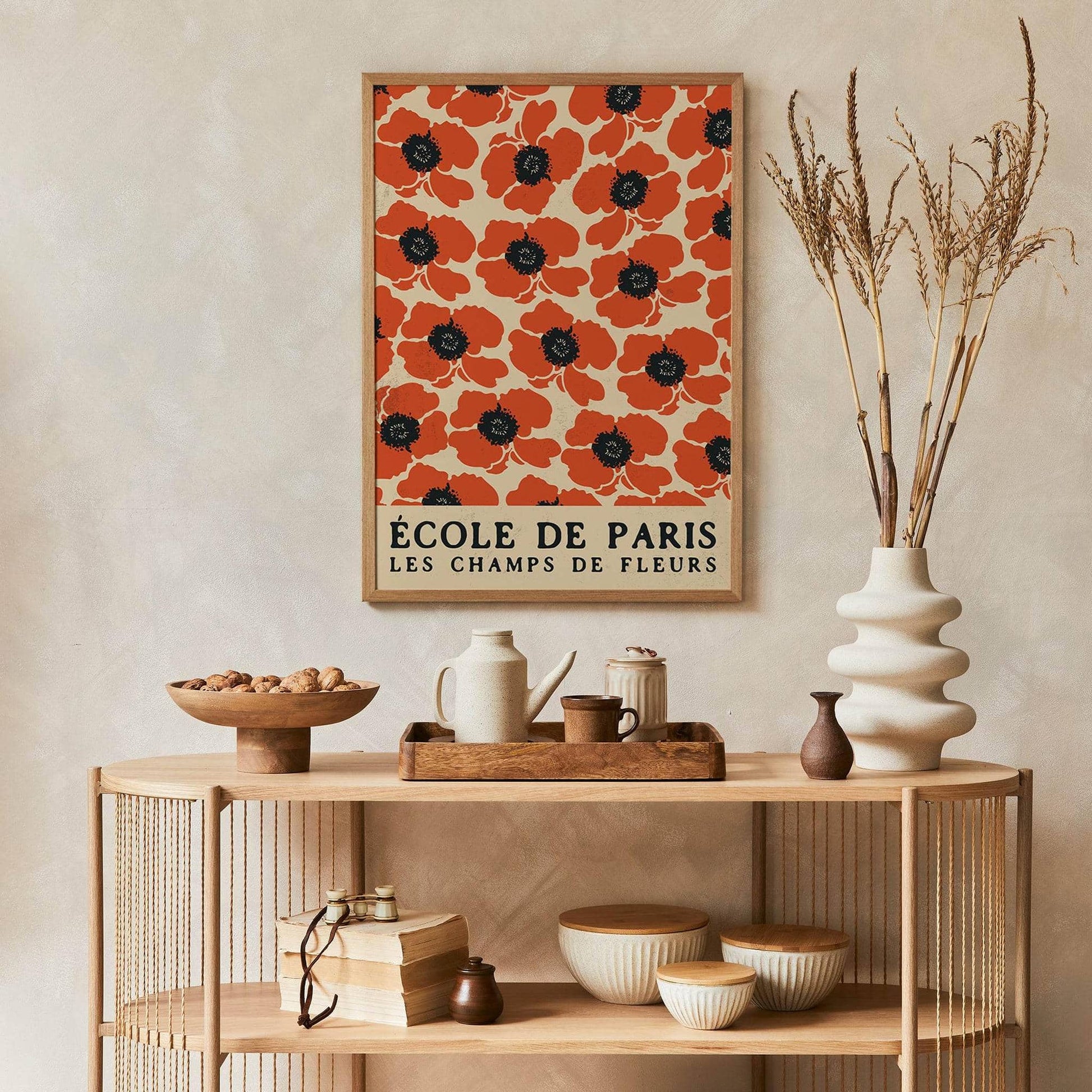 Le Champ de Fleurs Poster - HypeSheriff