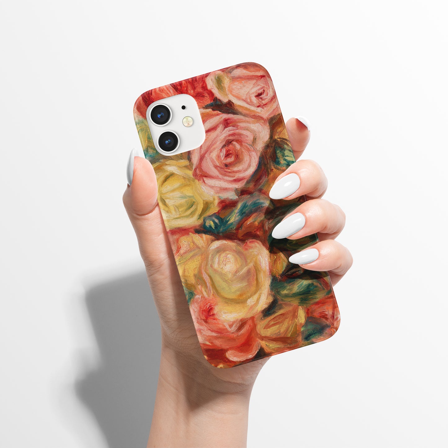 Painted Roses Floral iPhone Case - HypeSheriff