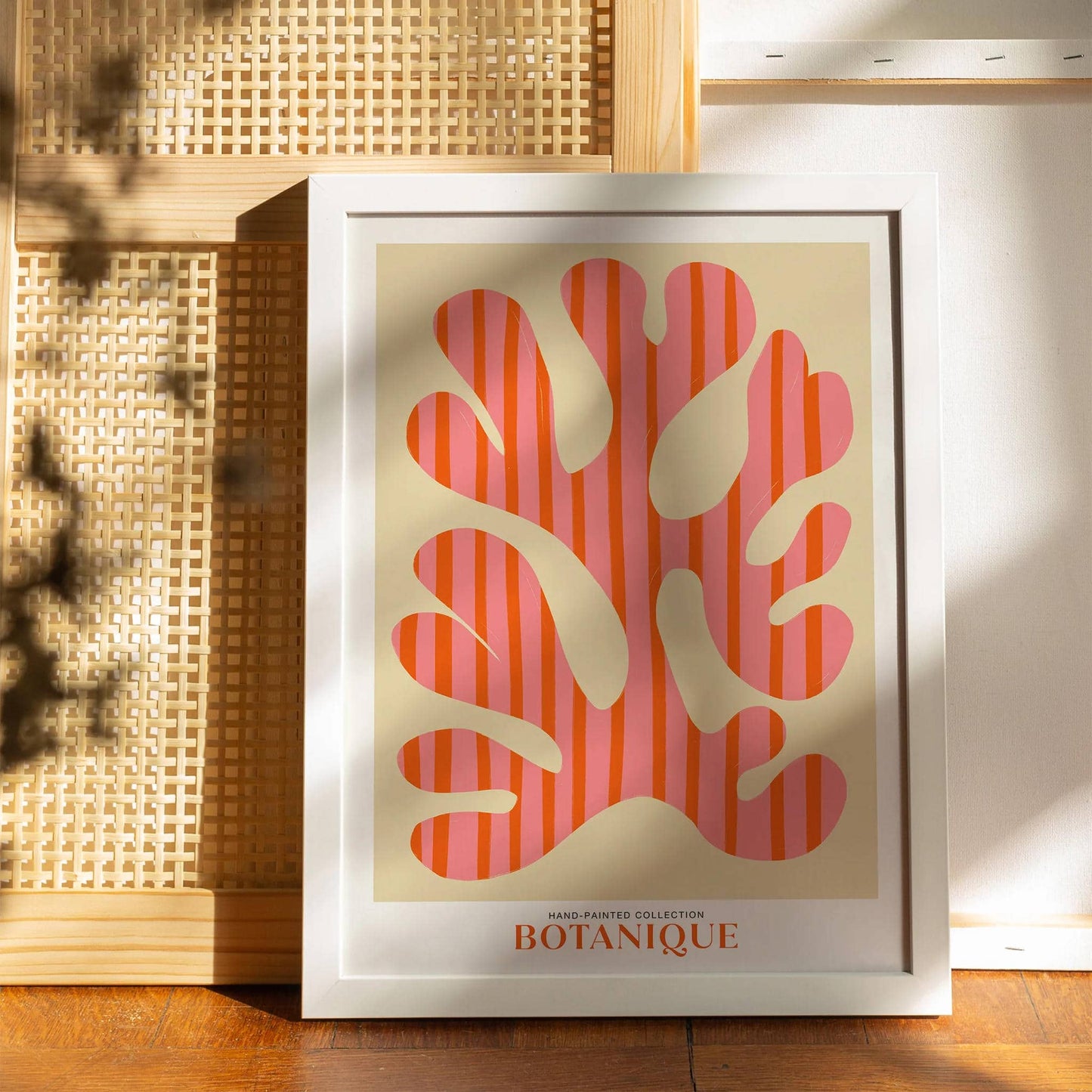 Pink Botanique Nature Art Print - HypeSheriff