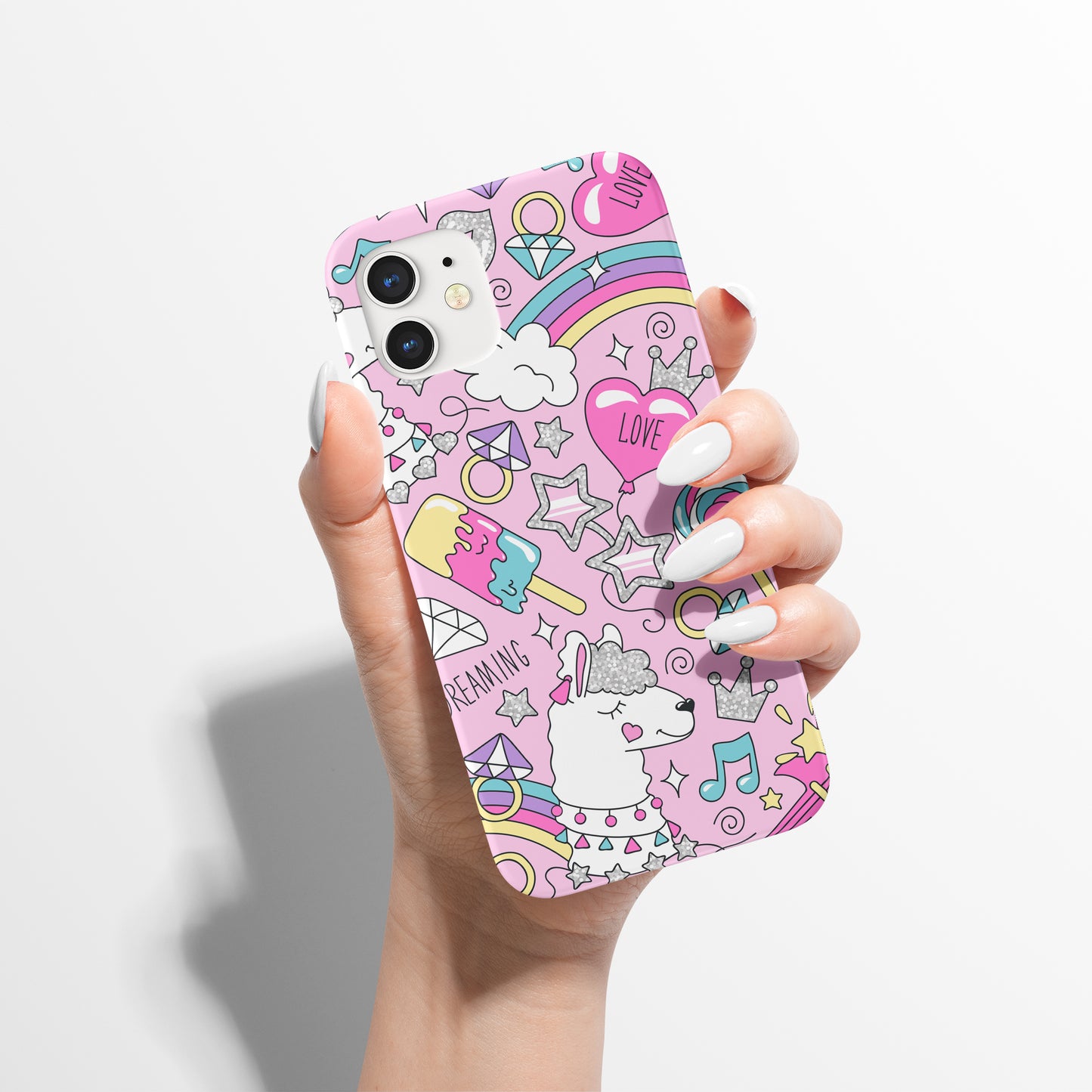 Sweet Pink Unicorn iPhone Case - HypeSheriff