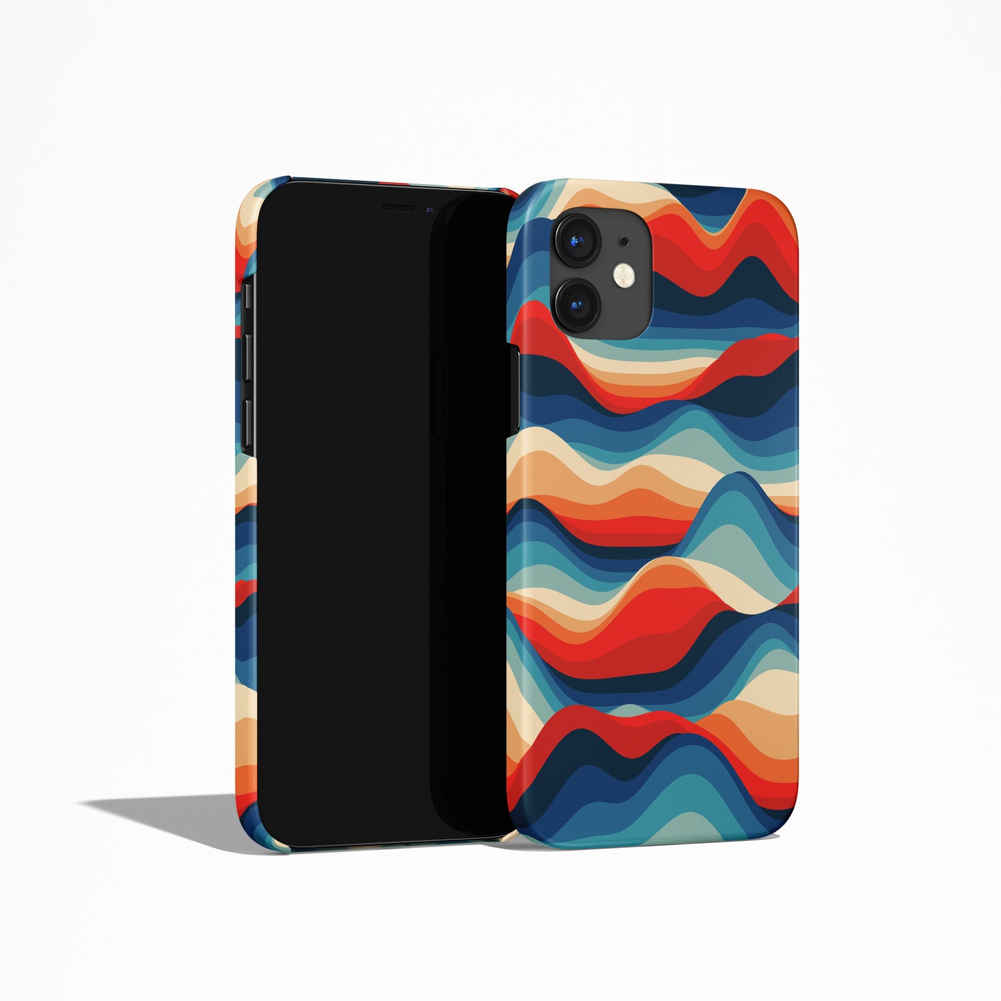 Abstract Wave Colorful iPhone Case - HypeSheriff