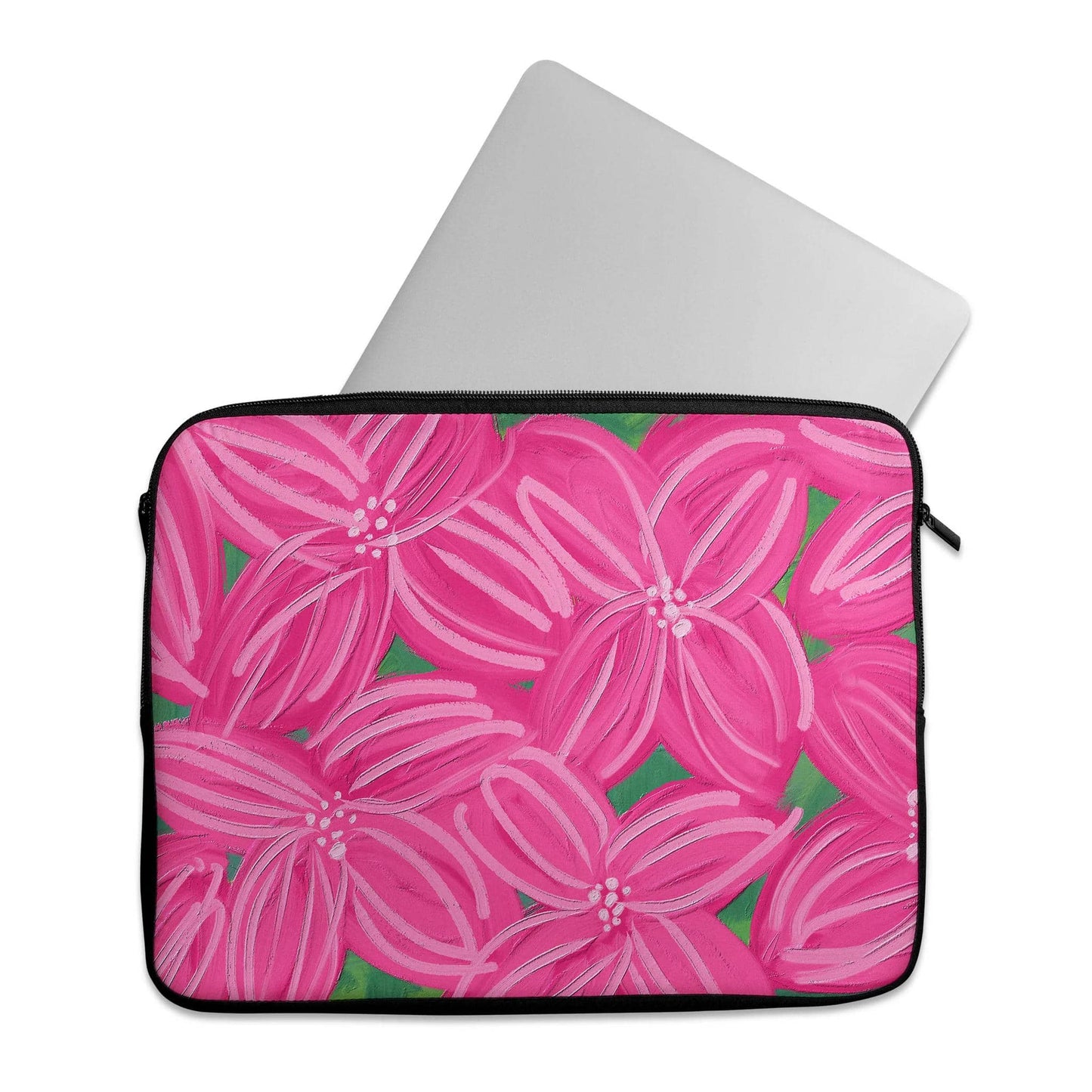 Painted Flowers Nature Art - Laptop Sleeve - HypeSheriff