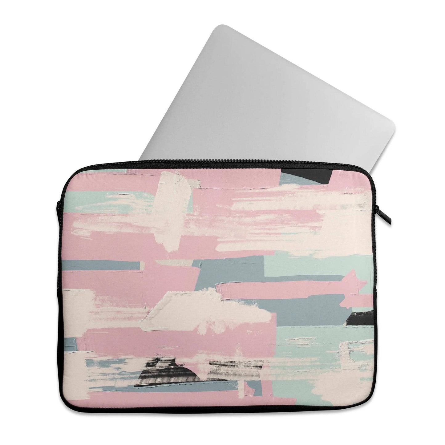Pastel Pink Paintbrushes - Laptop Sleeve - HypeSheriff
