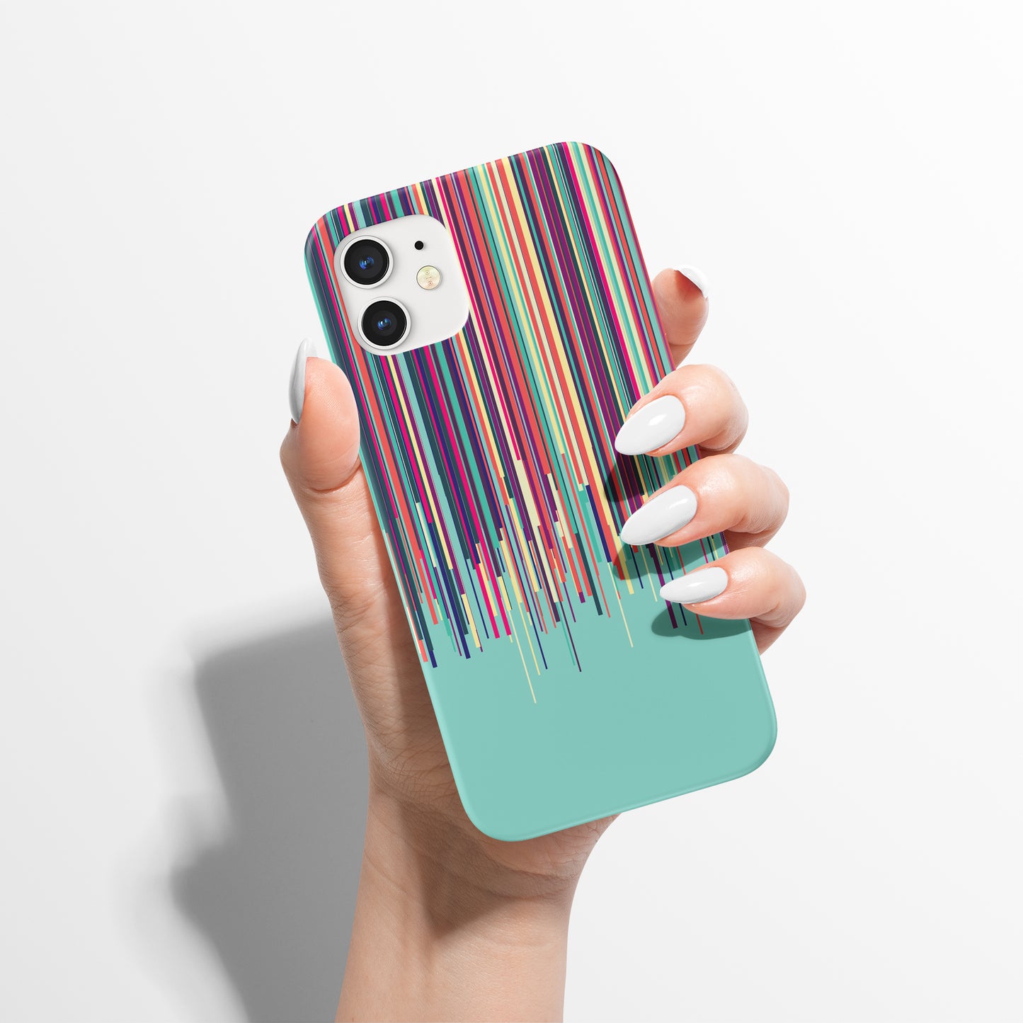 Abstract Florida Mint iPhone Case - HypeSheriff