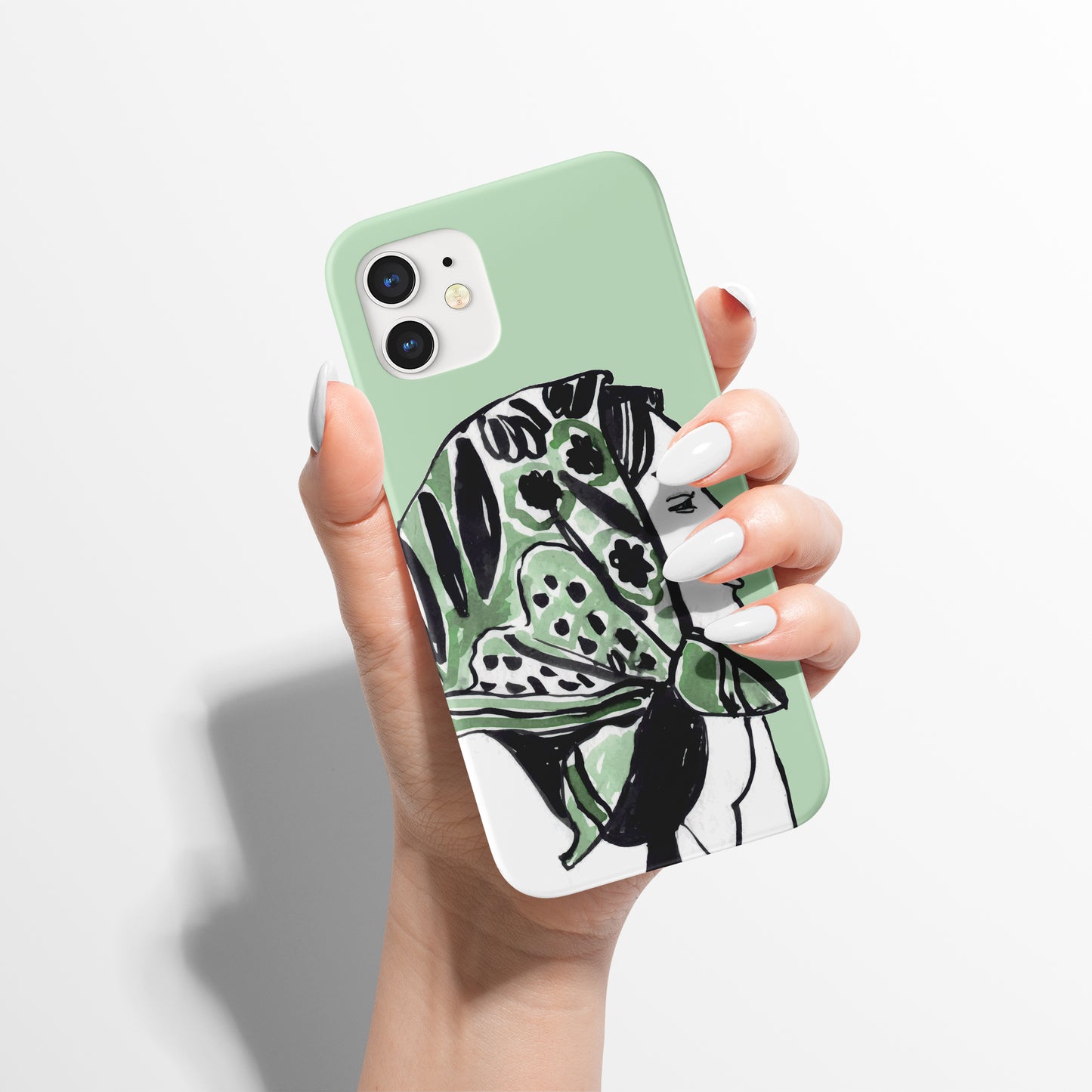 Mint Fashion Week, Parisian Woman iPhone Case - HypeSheriff