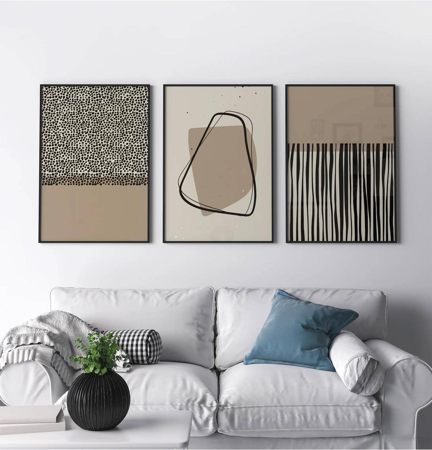 Set of 3 Mid Century Modern Posters - HypeSheriff