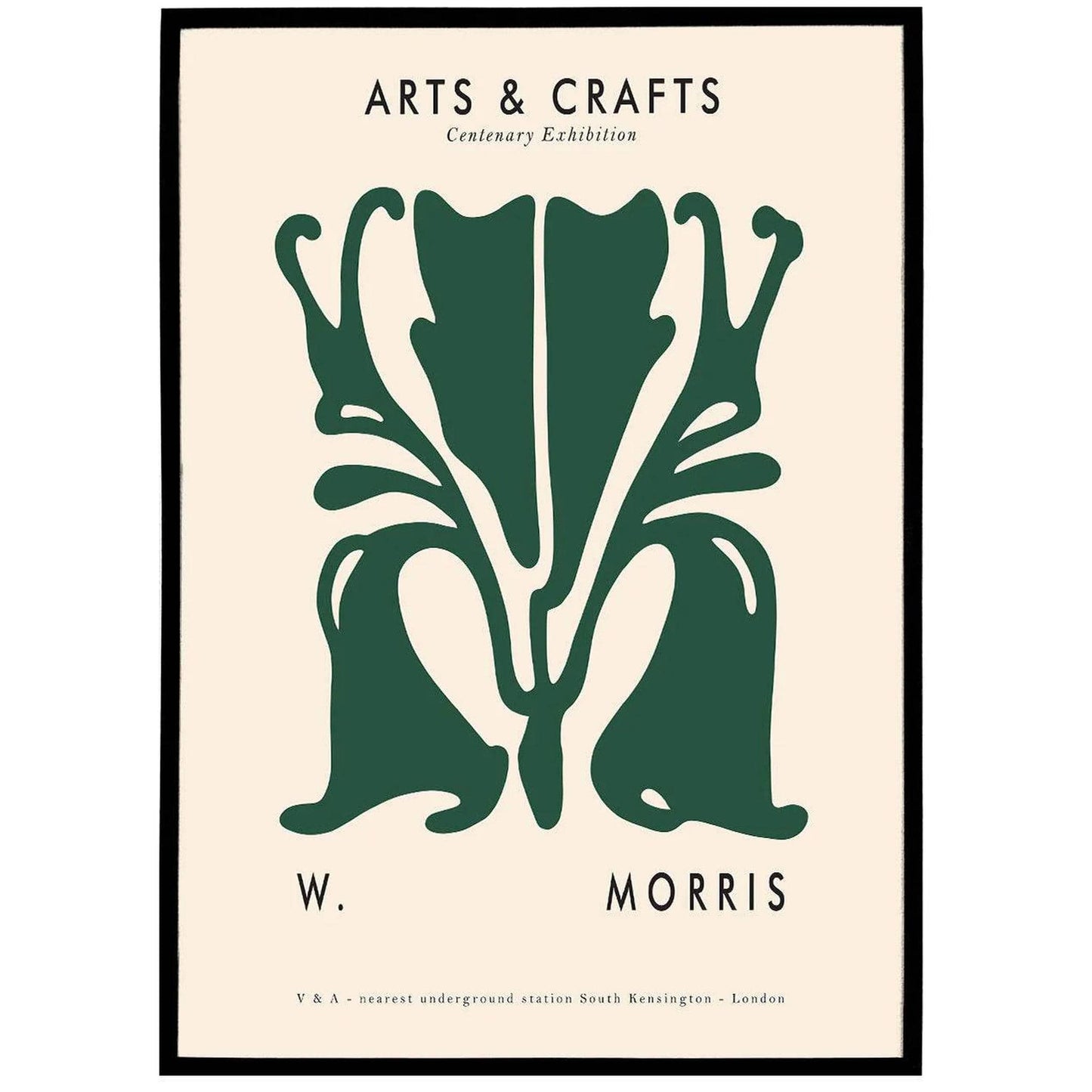 William Morris Butterfly Print - HypeSheriff