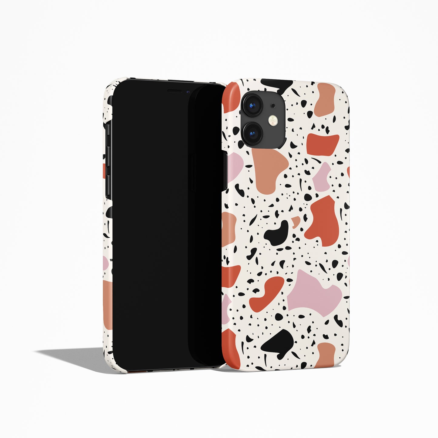 Boho Terrazzo Abstract iPhone Case - HypeSheriff