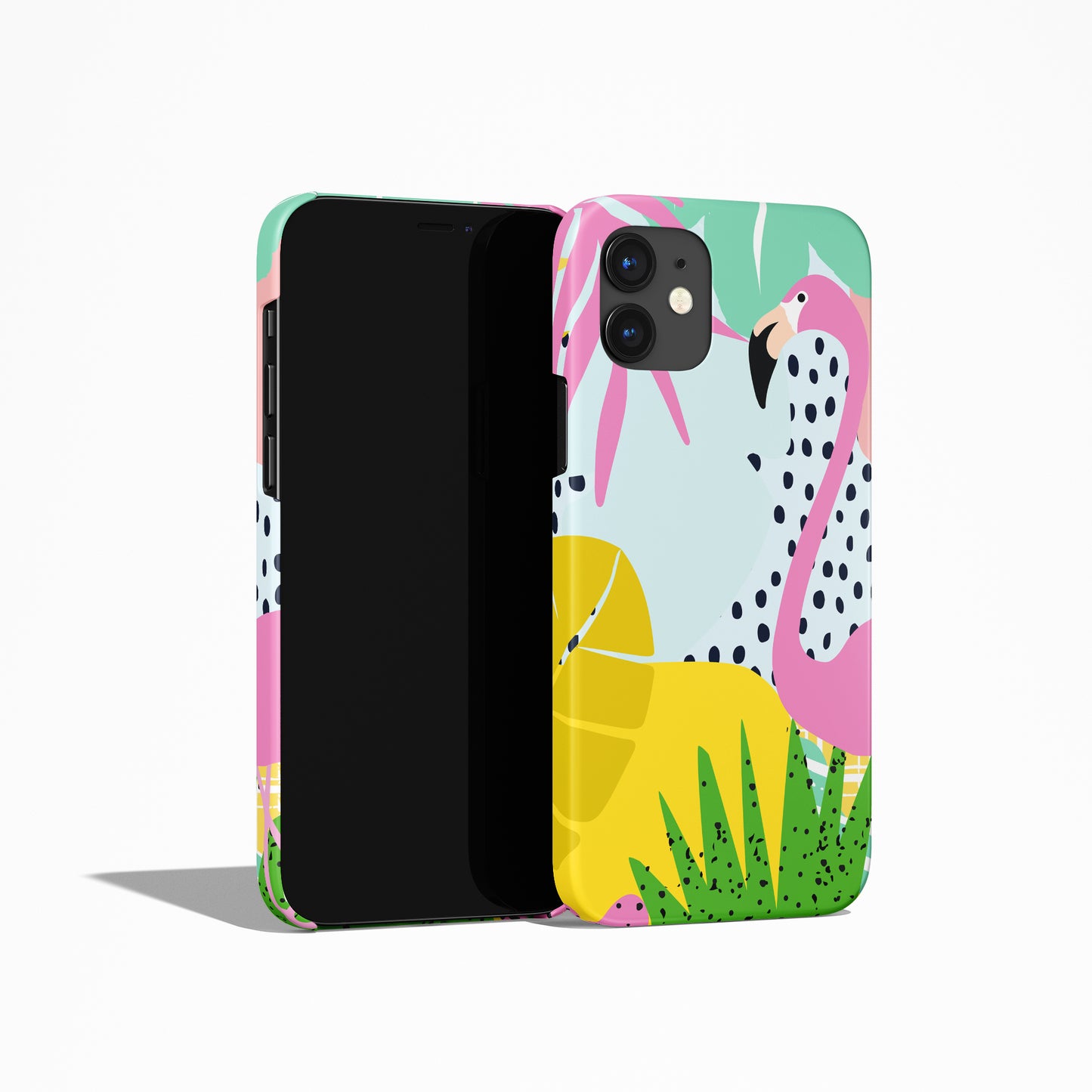 Pink Flaming iPhone Case - HypeSheriff