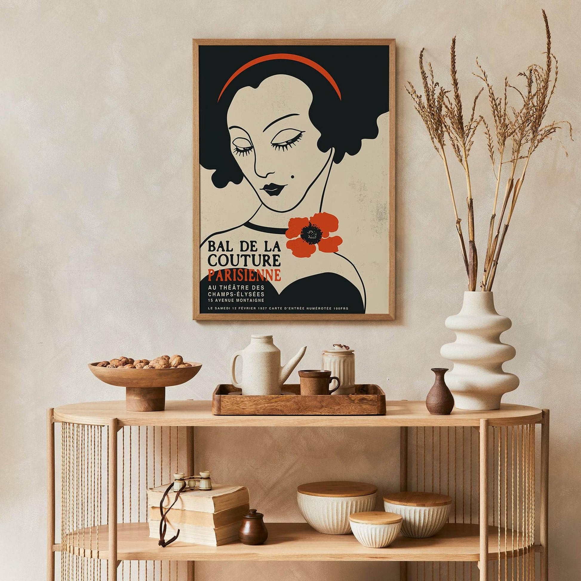 Bal de la Couture Parisienne Poster - HypeSheriff