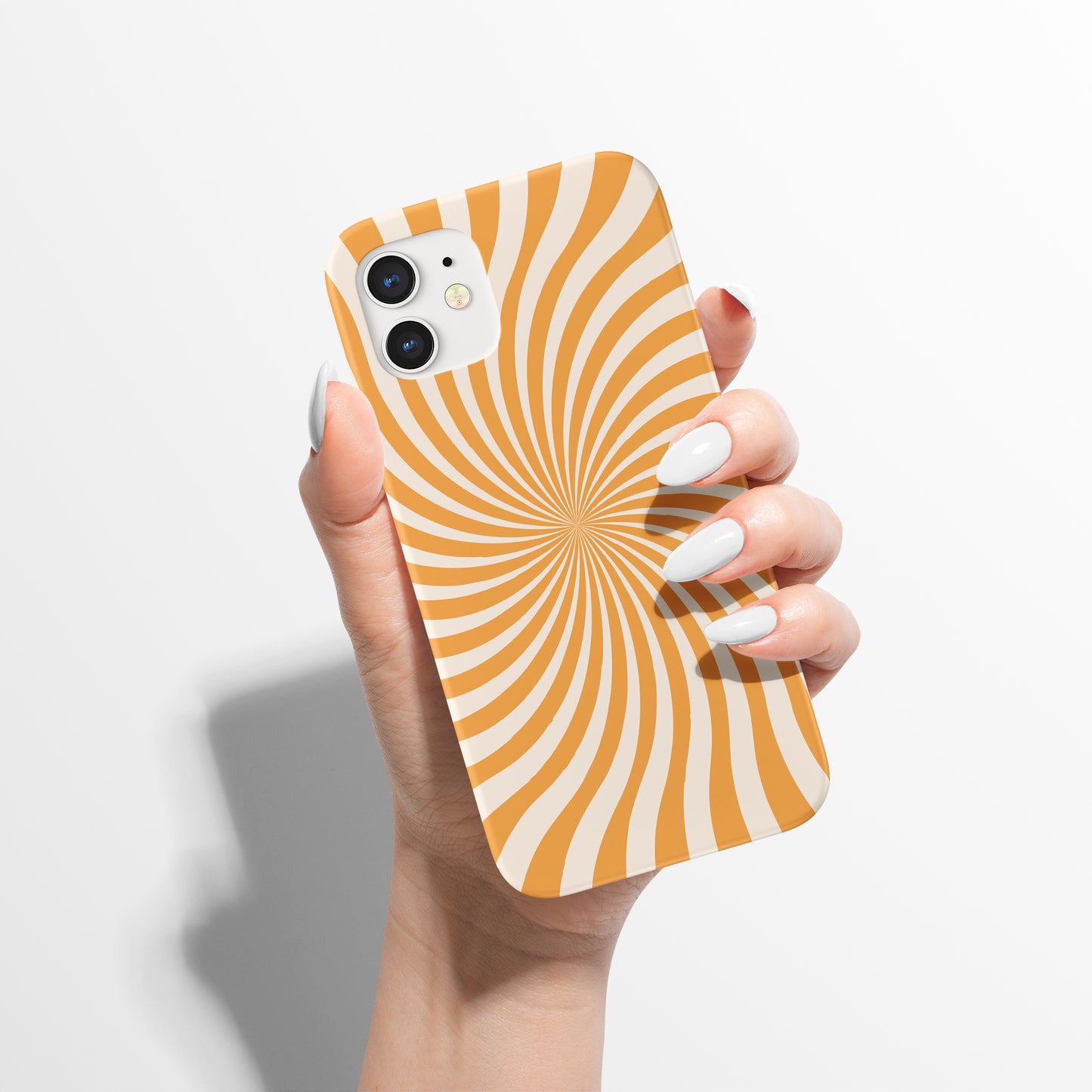 Yellow Groovy Sun iPhone Case - HypeSheriff