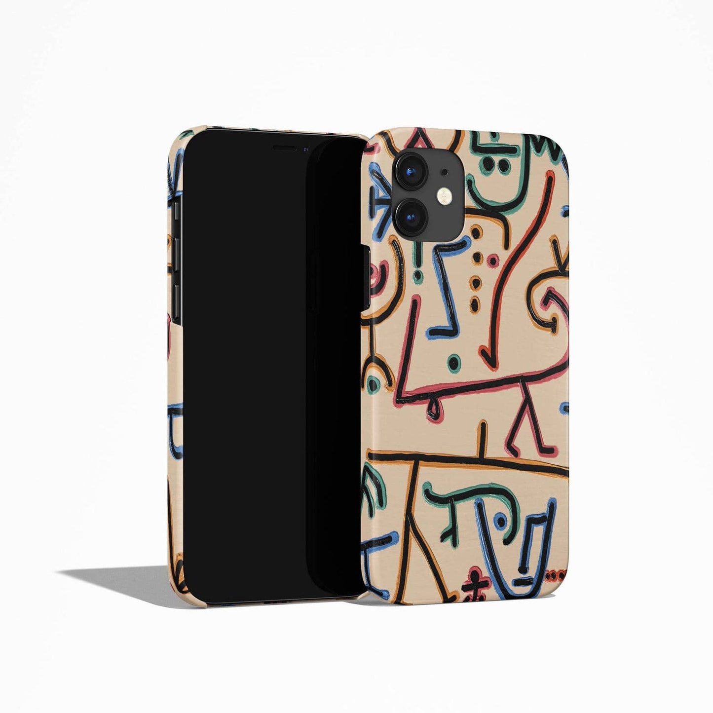 Colorful Paul Klee Art iPhone Case - HypeSheriff