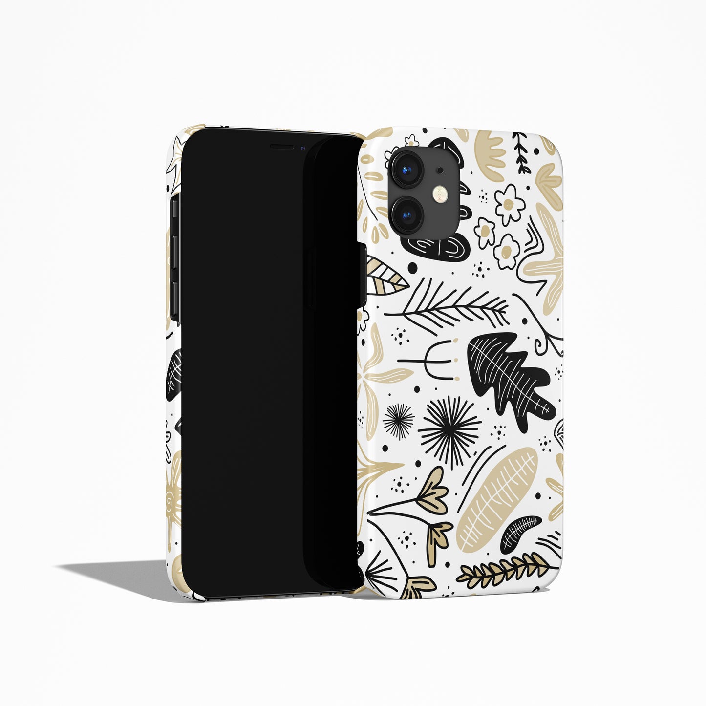 Nature Artistic Handdrawn iPhone Case - HypeSheriff