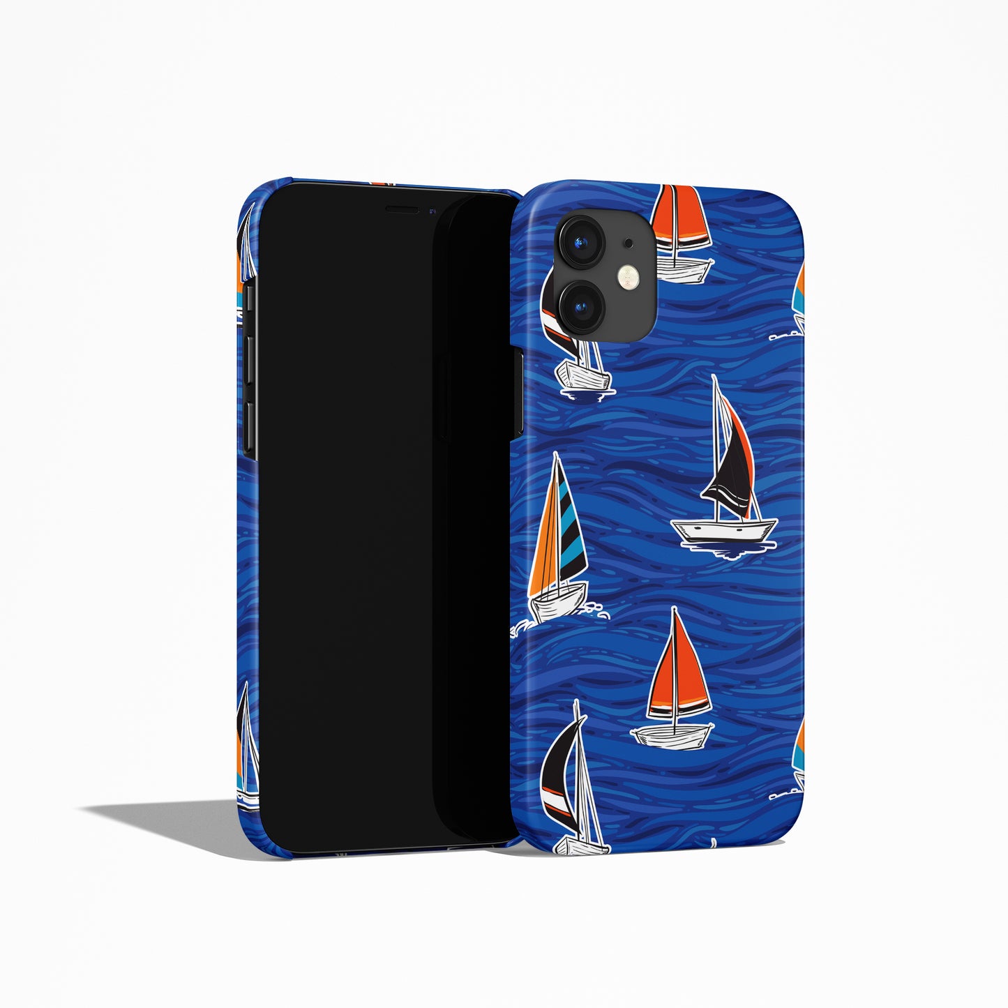Sailing Boats Trip Pattern iPhone Case - HypeSheriff