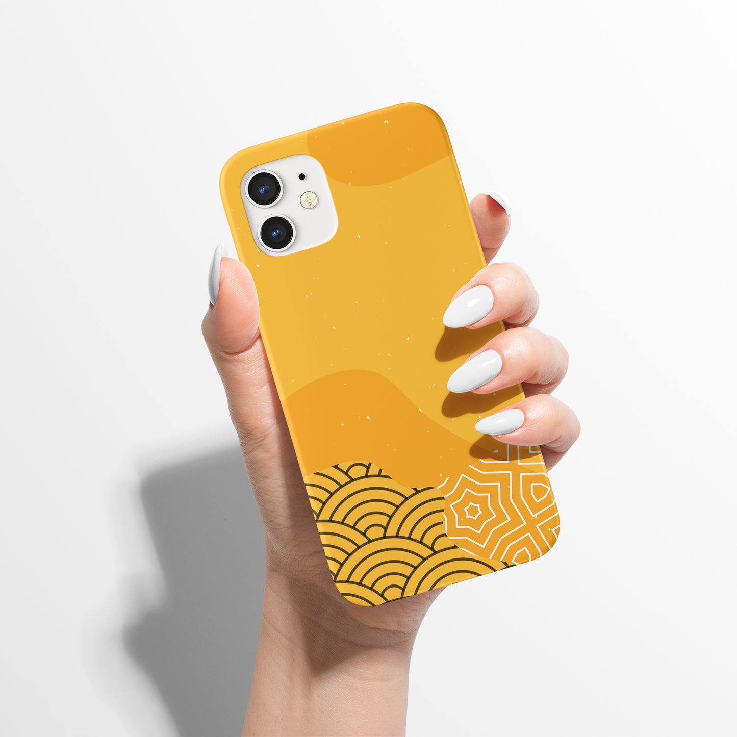 Yellow Abstract iPhone Case - HypeSheriff