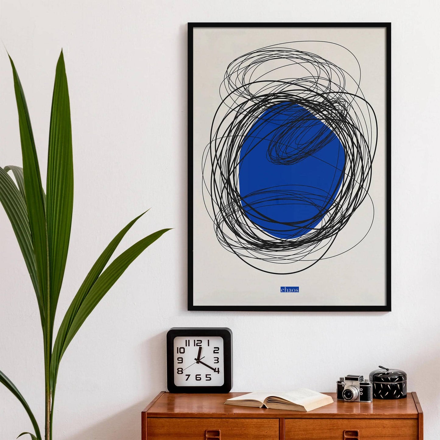 CHAOS - scandinavian wall art poster - HypeSheriff
