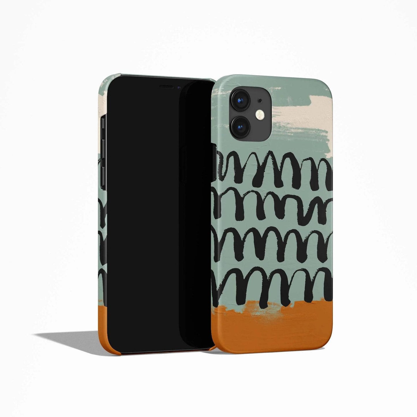 Abstract Painted Art iPhone Case - HypeSheriff