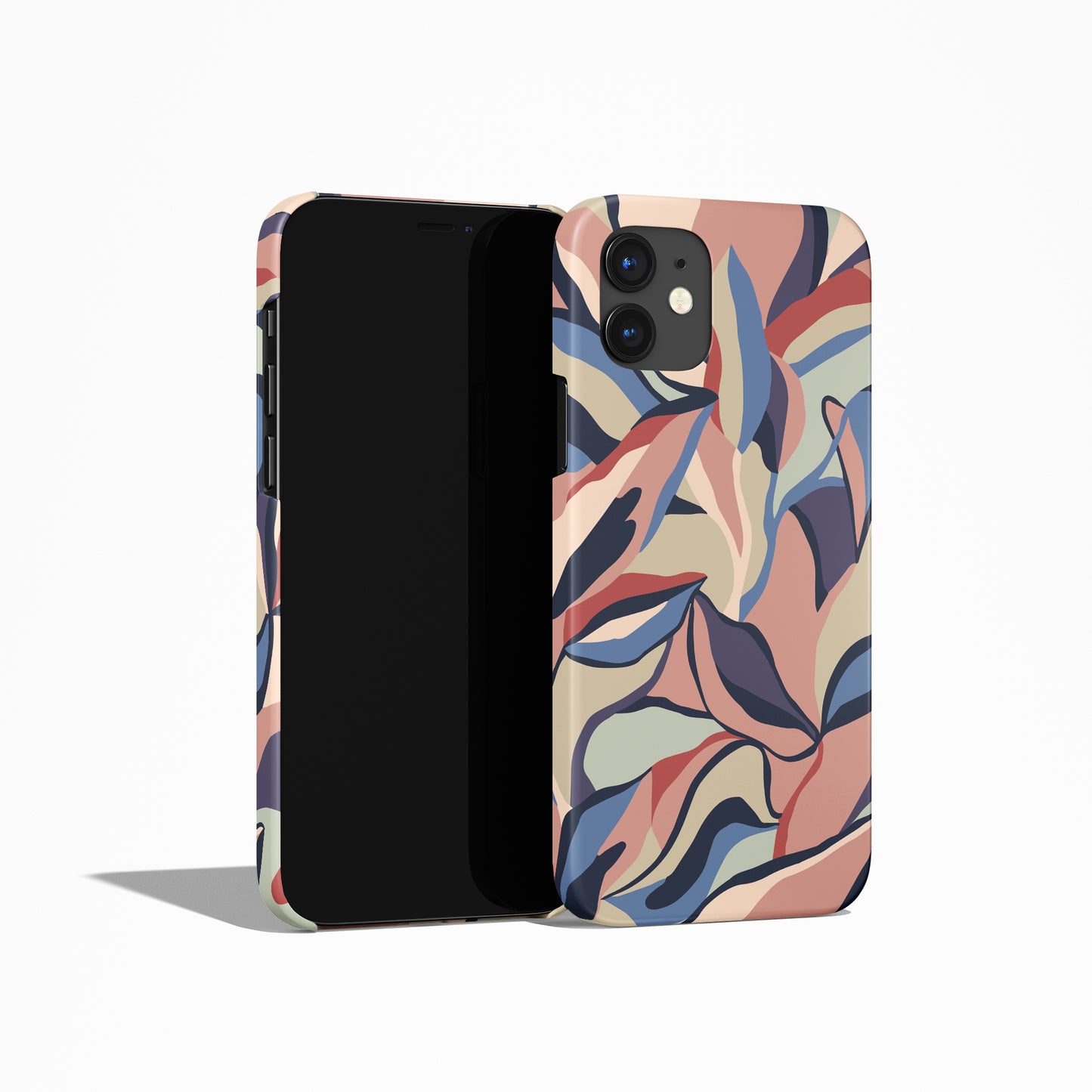 Contemporary Botanical Pattern iPhone Case - HypeSheriff