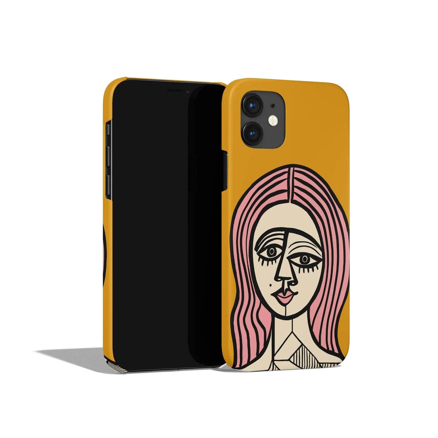 Picasso Woman Cubism iPhone Case - HypeSheriff