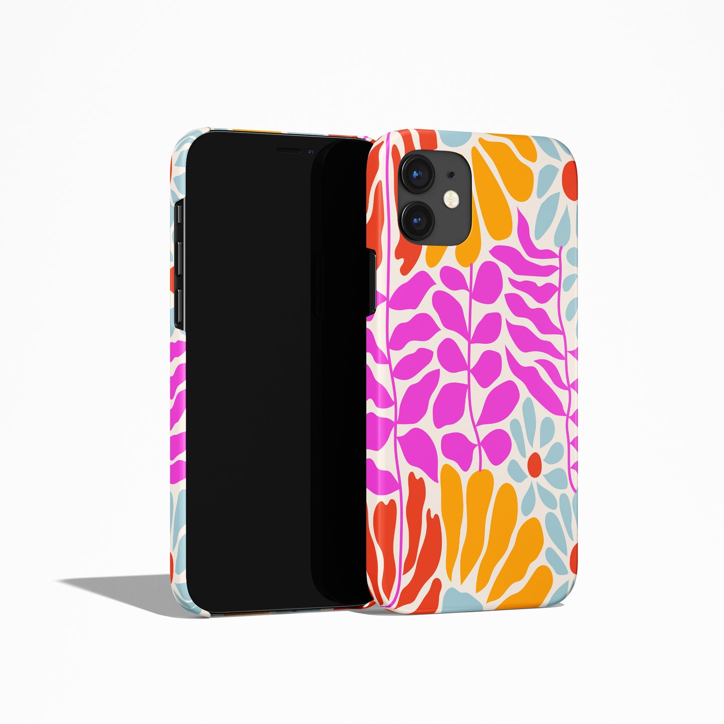 Colorful Botanical Floral iPhone Case - HypeSheriff