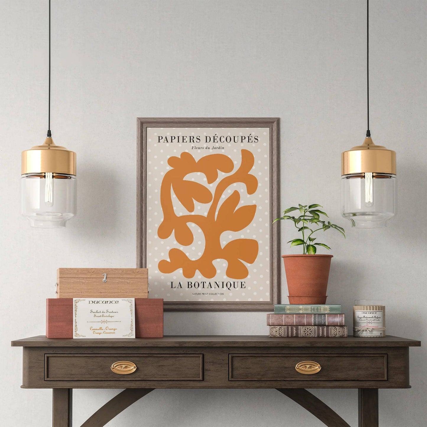 Orange Leaf Poster - HypeSheriff