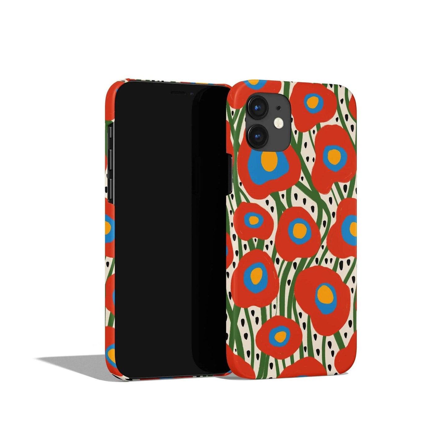 Retro Botanical Pattern iPhone Case - HypeSheriff