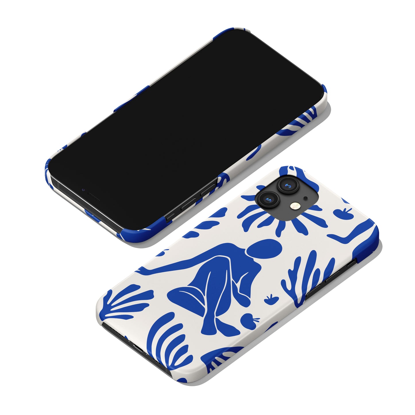 Blue Woman iPhone Case - HypeSheriff