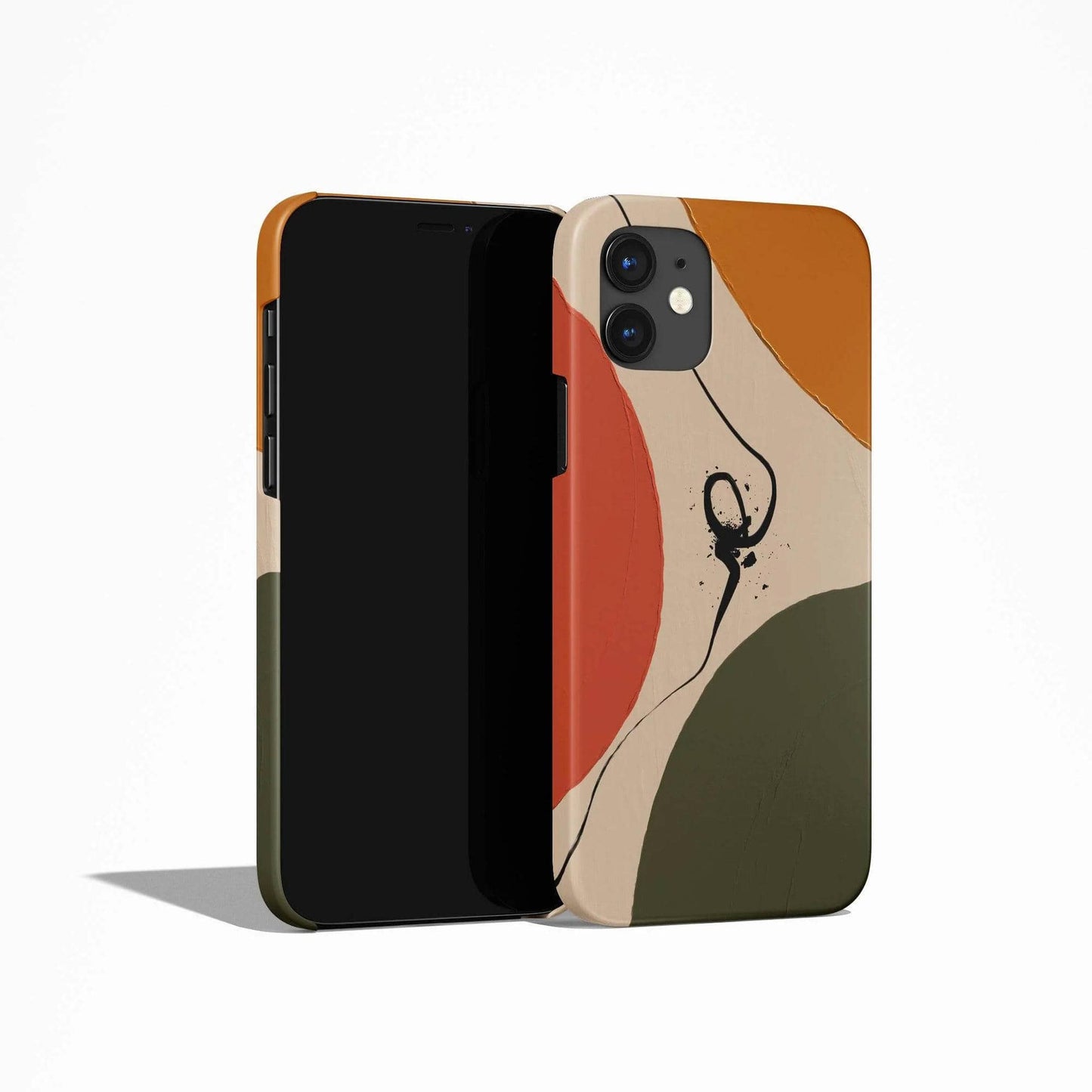 Colorful Abstract Shapes iPhone Case - HypeSheriff