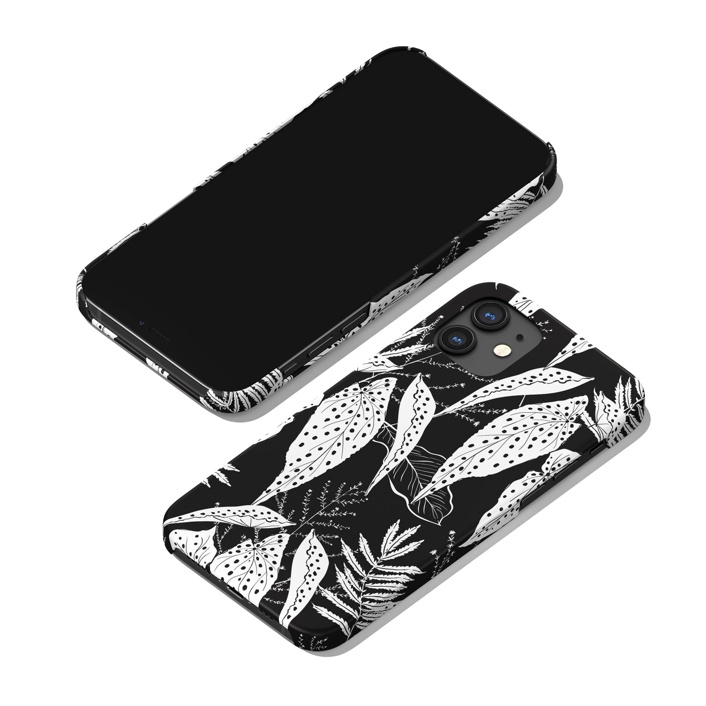 Polka Dot Begonia iPhone Case - HypeSheriff