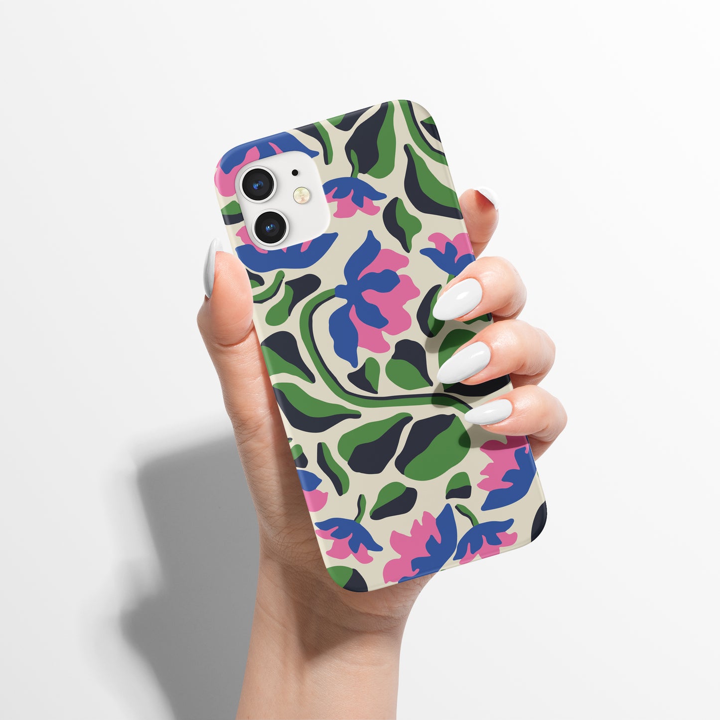 Eclectic Floral iPhone Case - HypeSheriff