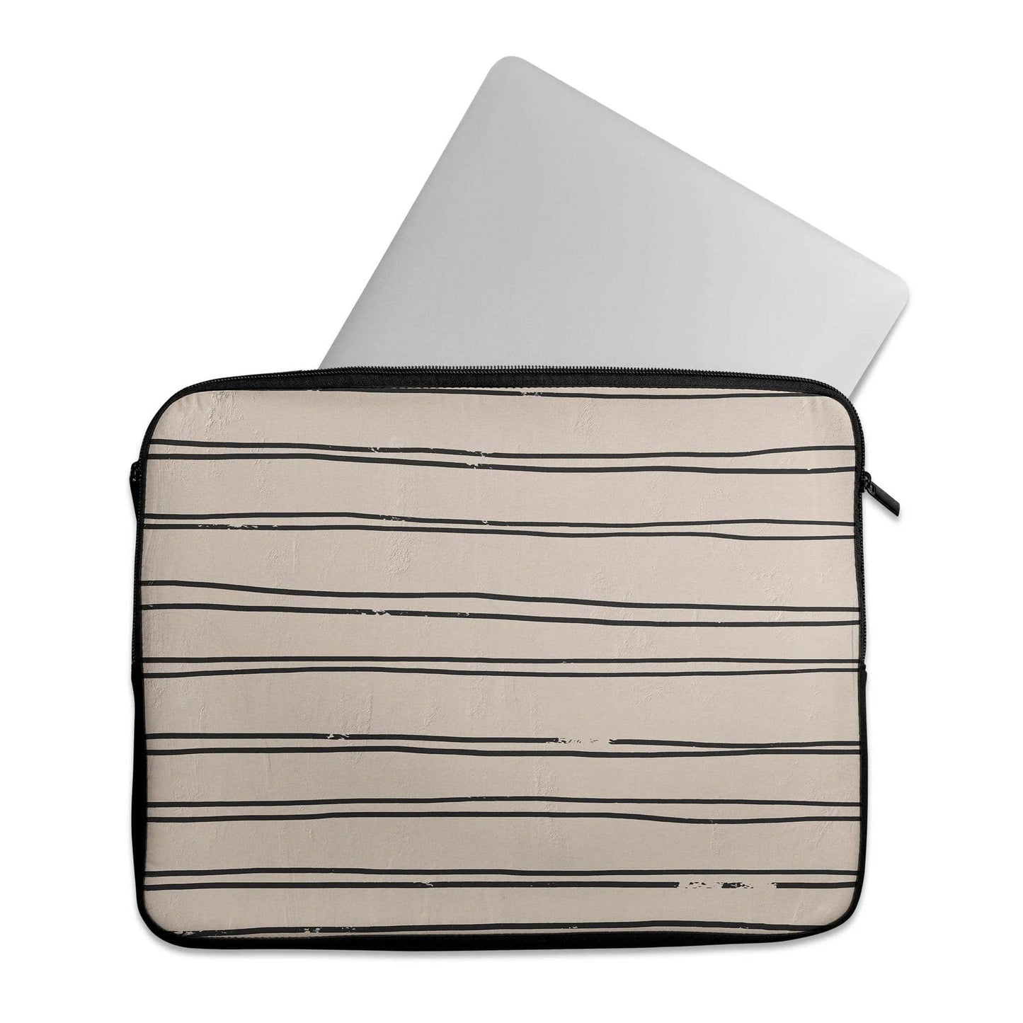 Painted Beige Minimalist Art - Laptop Sleeve - HypeSheriff