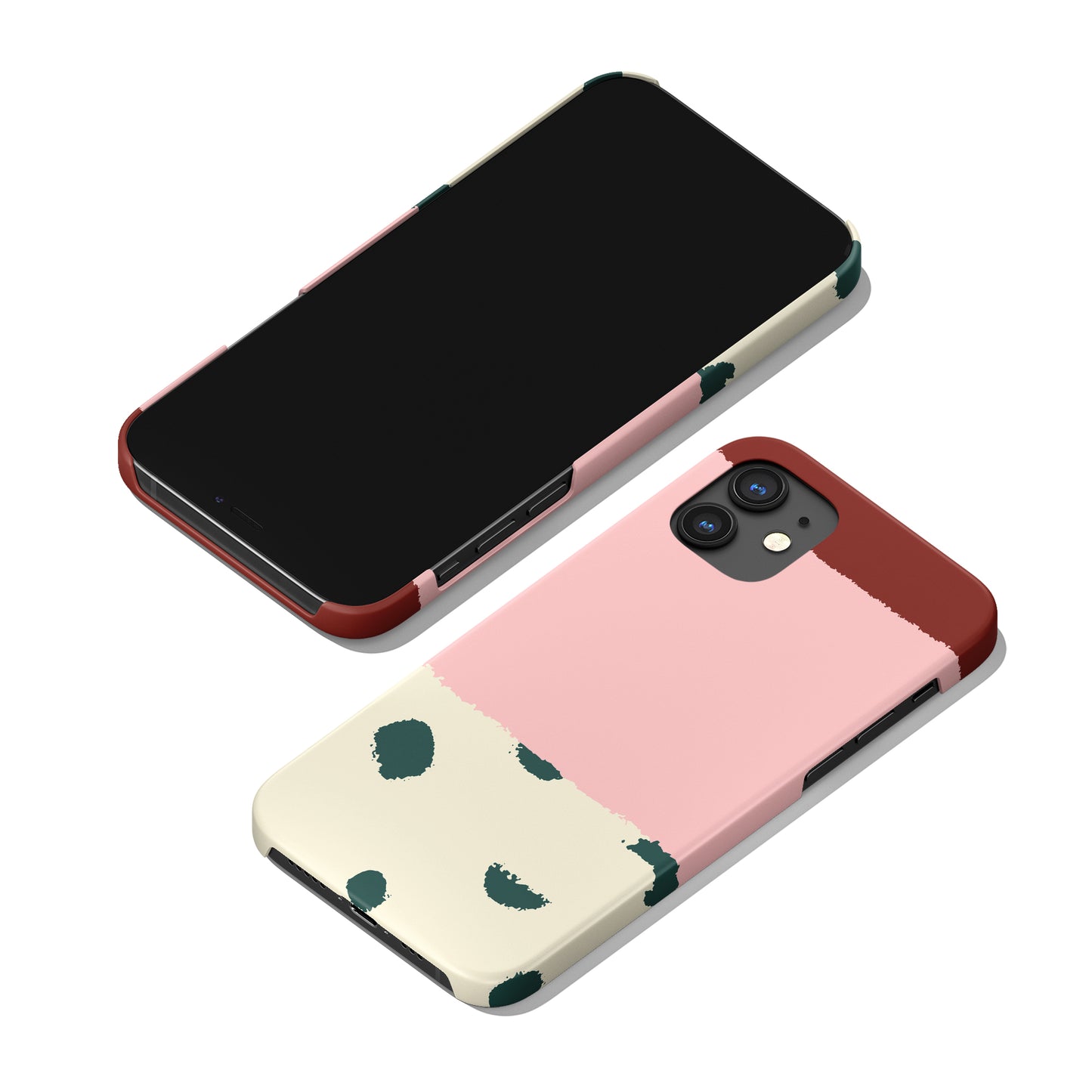 Abstract Pink iPhone Case - HypeSheriff