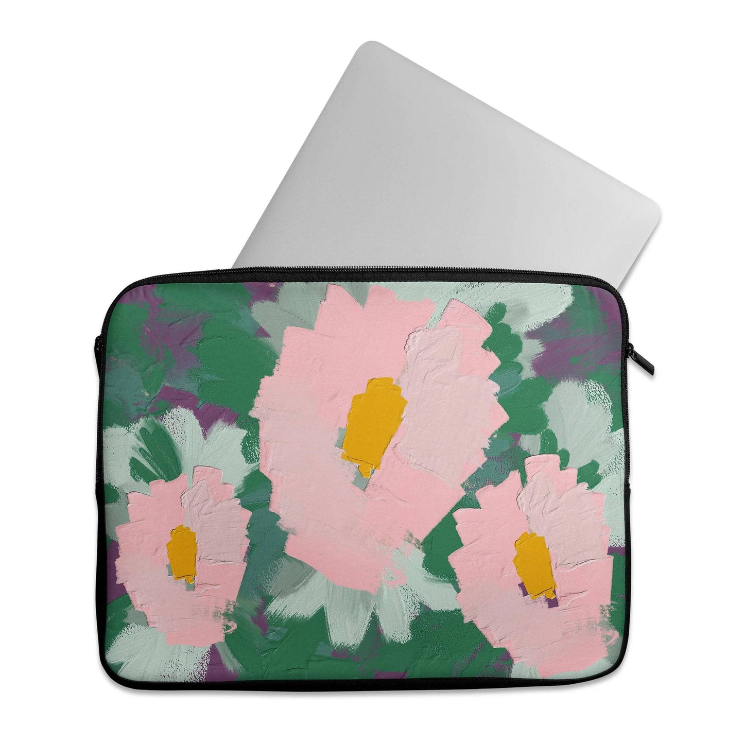 Painted Cute Flowers - Laptop Sleeve - HypeSheriff