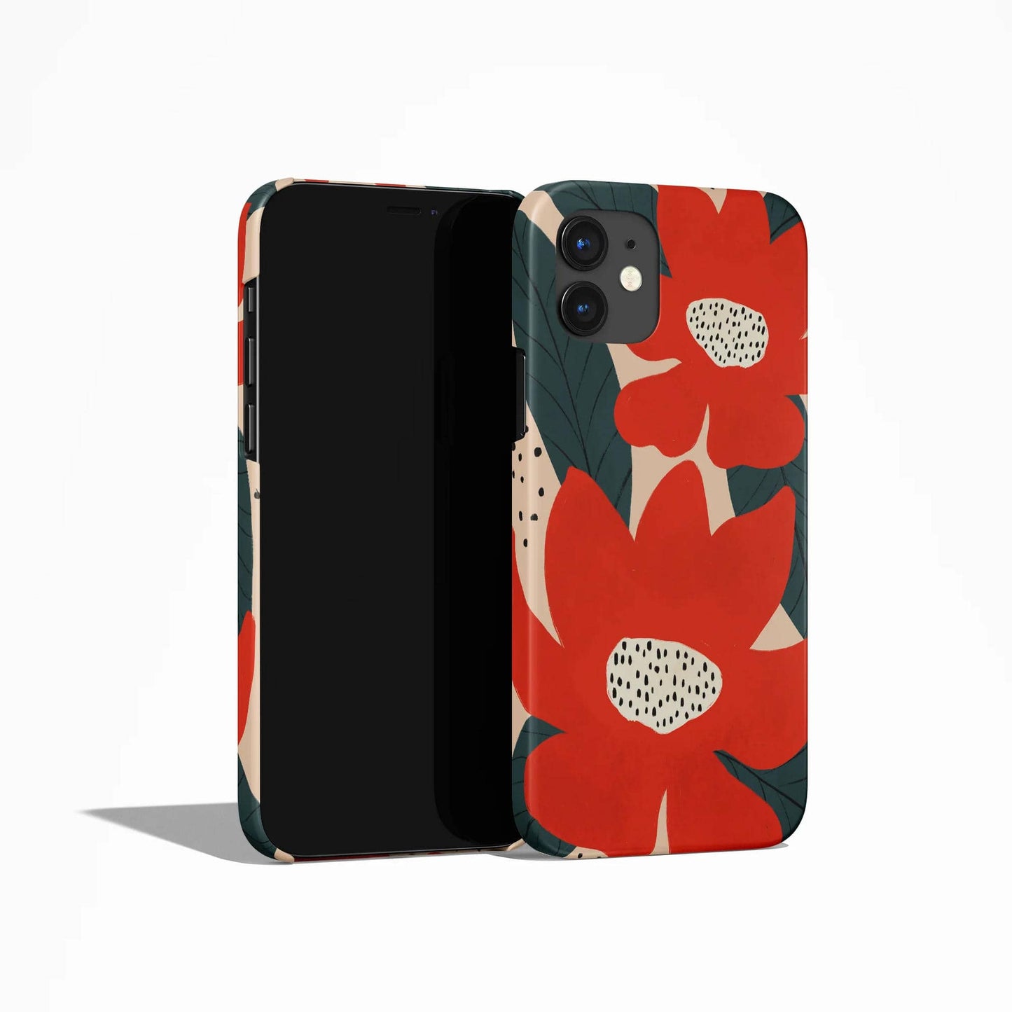 Retro Cute Flowers iPhone Case - HypeSheriff