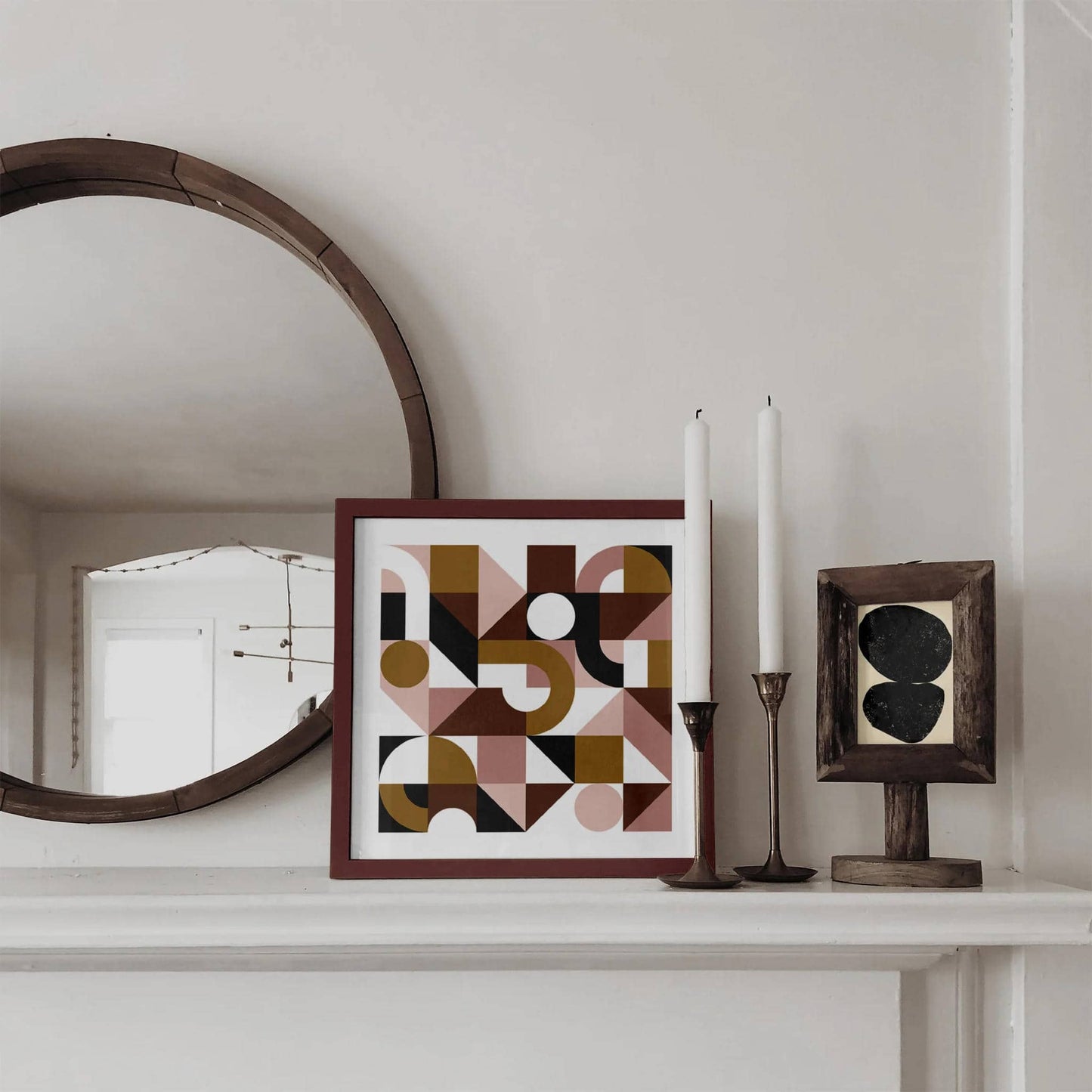 Bauhaus Geometric Print - HypeSheriff