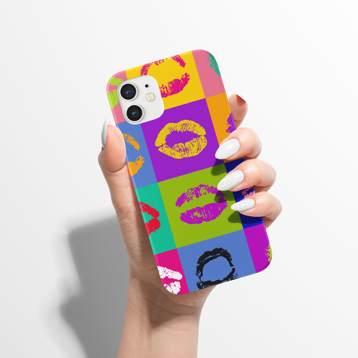 Pop Art Warhol Lips iPhone Case - HypeSheriff