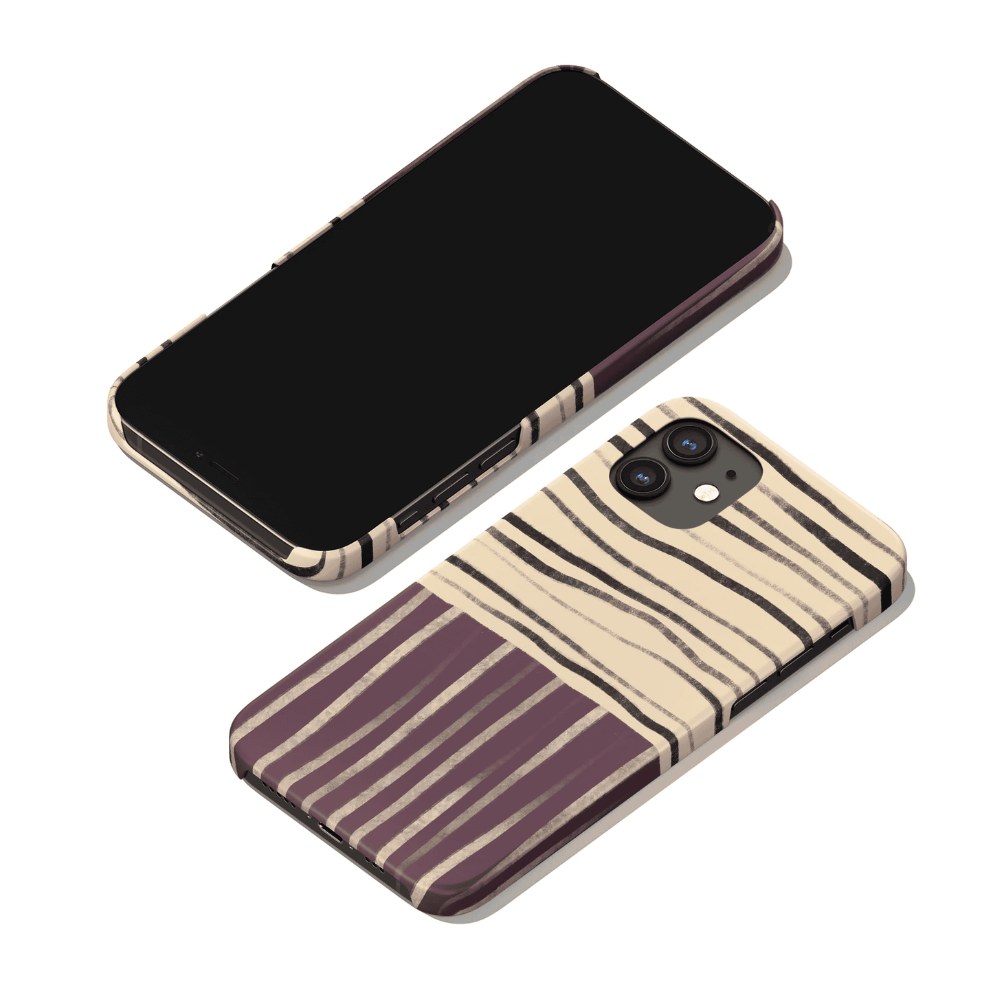 Abstract Mid Century Modern Art iPhone Case - HypeSheriff