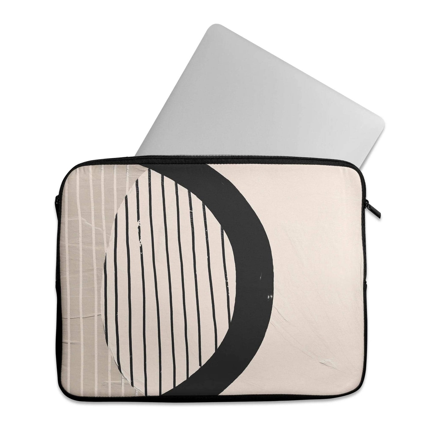 Beige Minimalist Painting - Laptop Sleeve - HypeSheriff