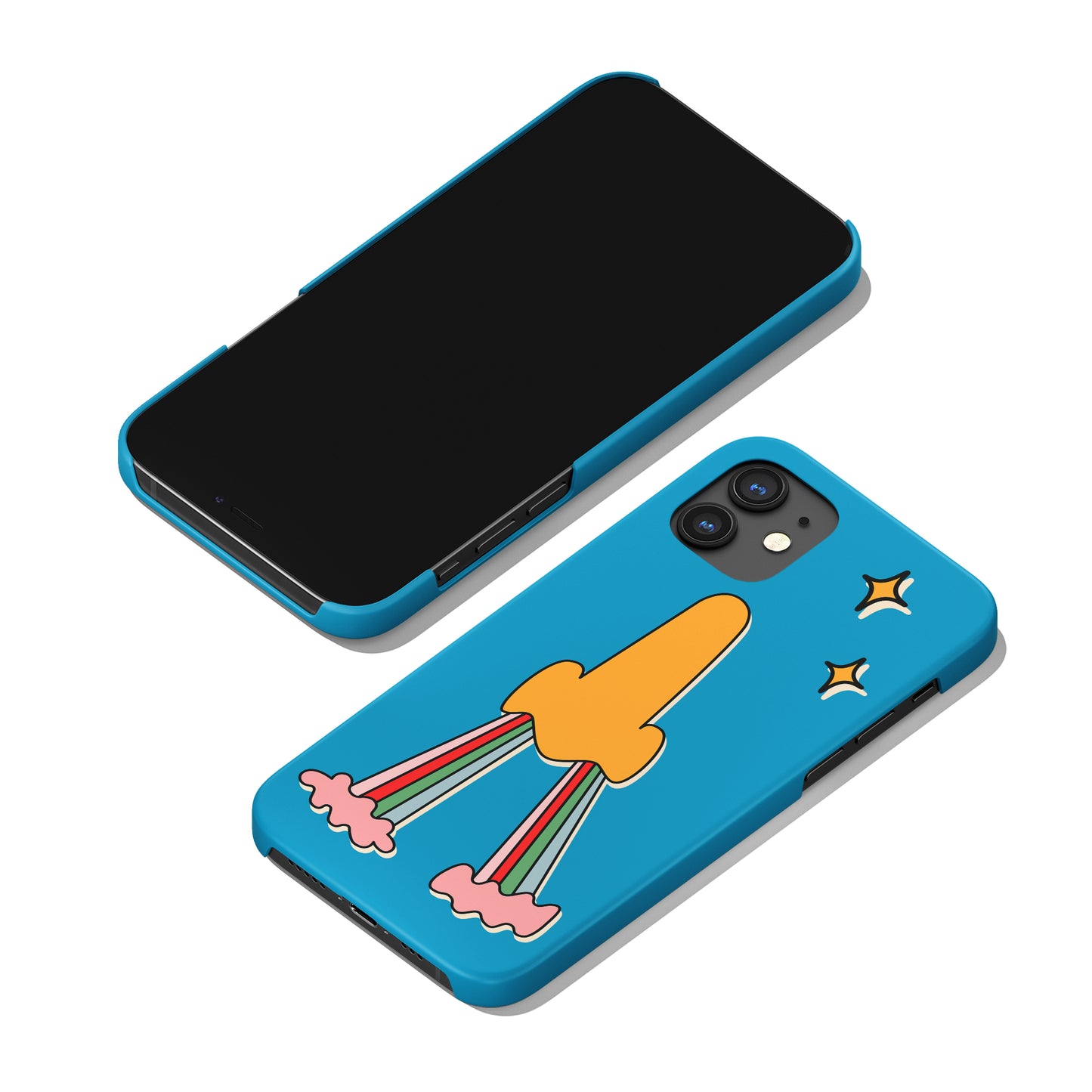 Muscular Muzzle Rainbow iPhone Case - HypeSheriff