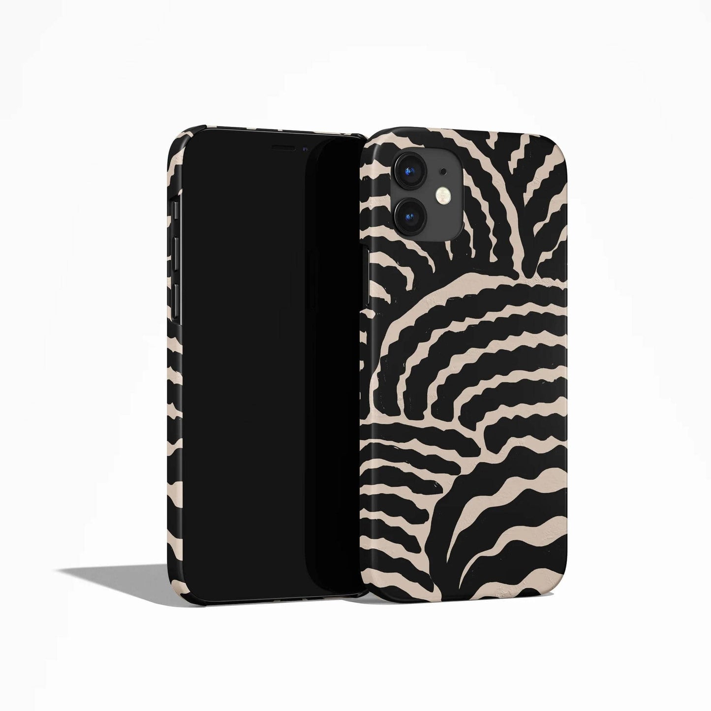 Black Nature Scenery iPhone Case - HypeSheriff