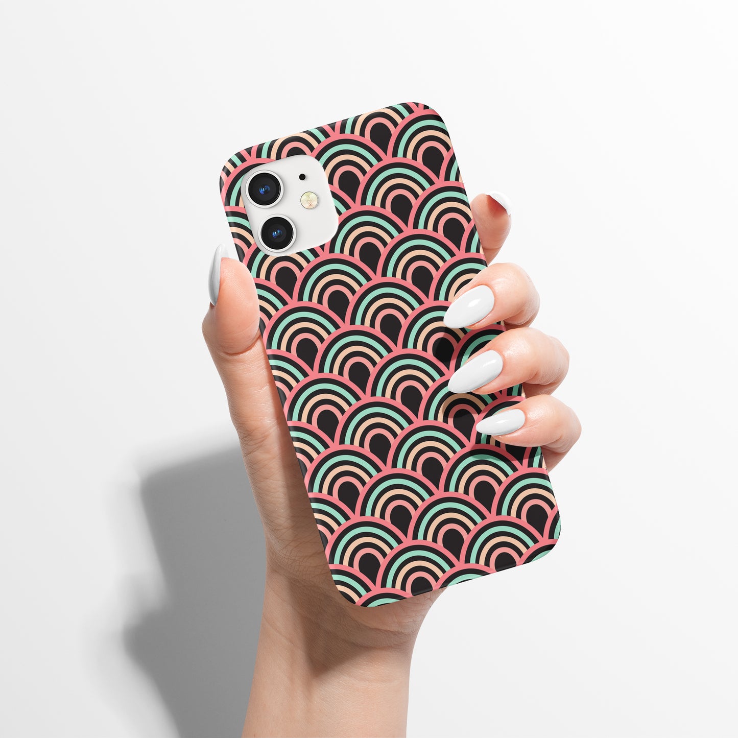 Rainbows 60s 70s iPhone Case - HypeSheriff
