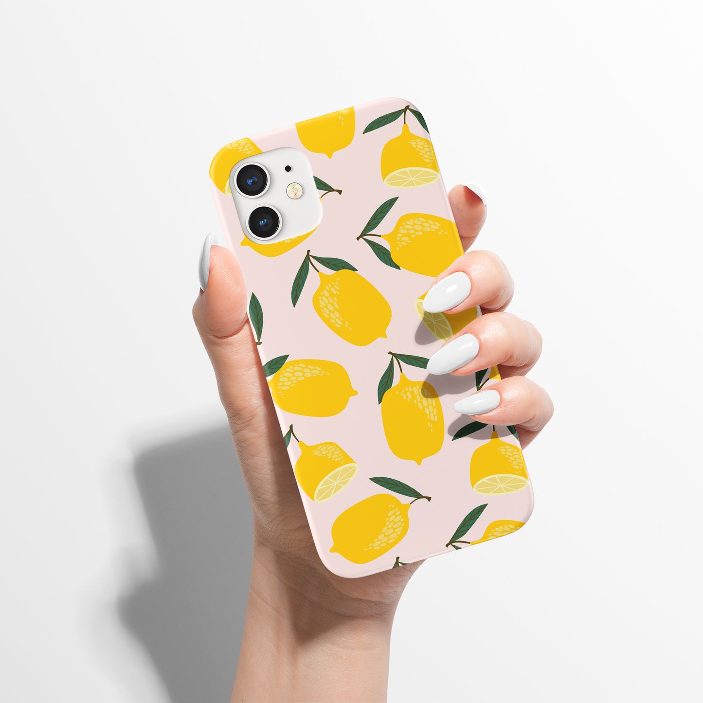 Lemon Fruit Vegetarian Pattern iPhone Case - HypeSheriff