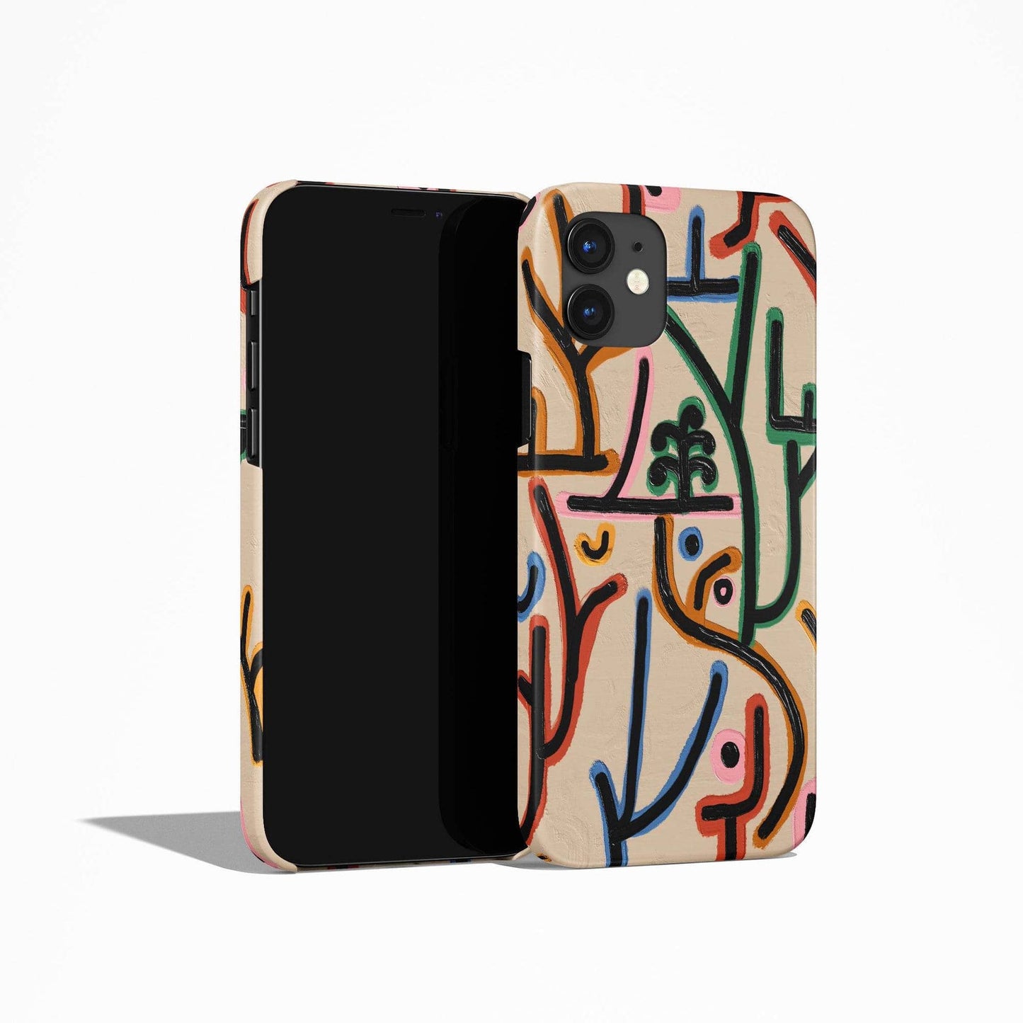Paul Klee Abstract Art iPhone Case - HypeSheriff
