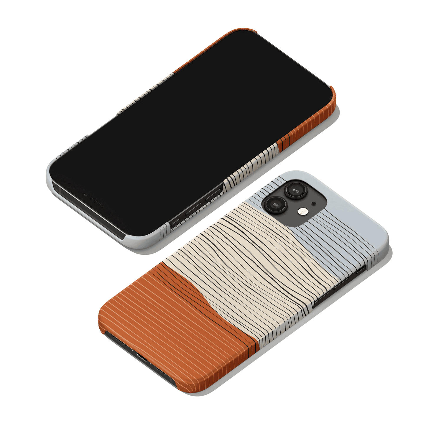 Minimalist Line Art Classic iPhone Case - HypeSheriff