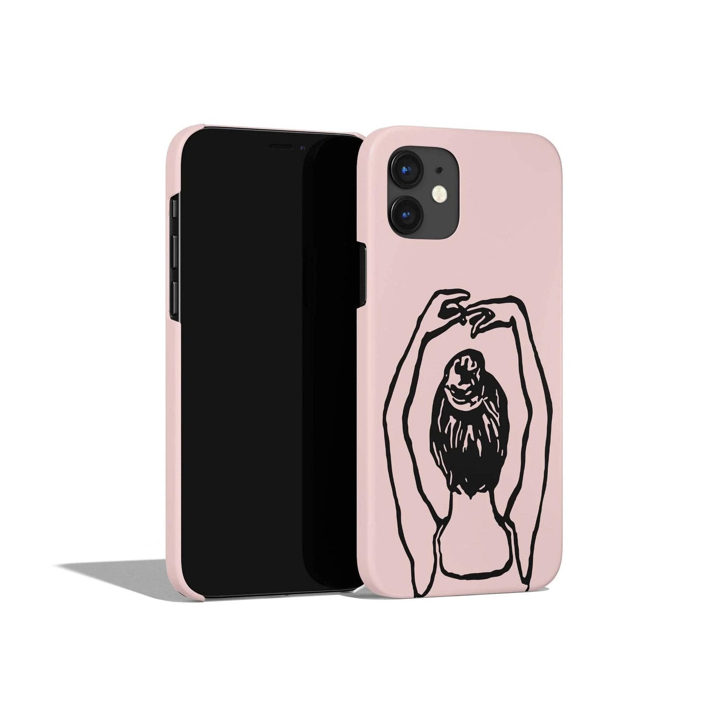 Ballet Pink Girl Ballerina iPhone Case - HypeSheriff