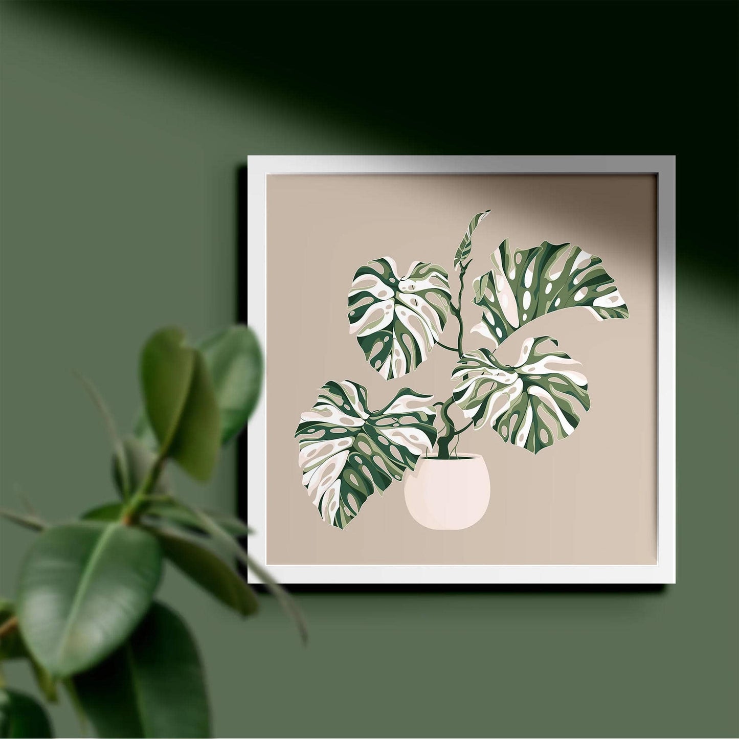 Monstera Lovers Print - HypeSheriff