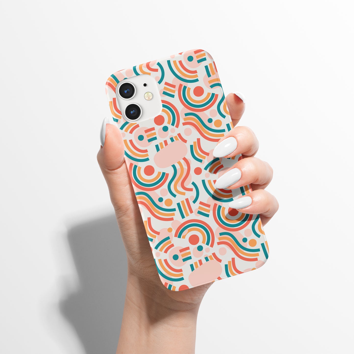 Colorful Abstract Art iPhone Case - HypeSheriff