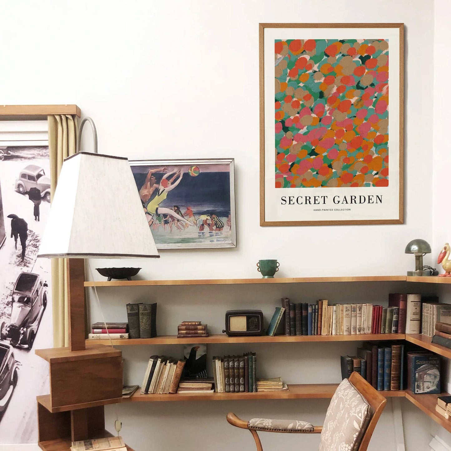 Fall Secret Garden Painting Poster - HypeSheriff