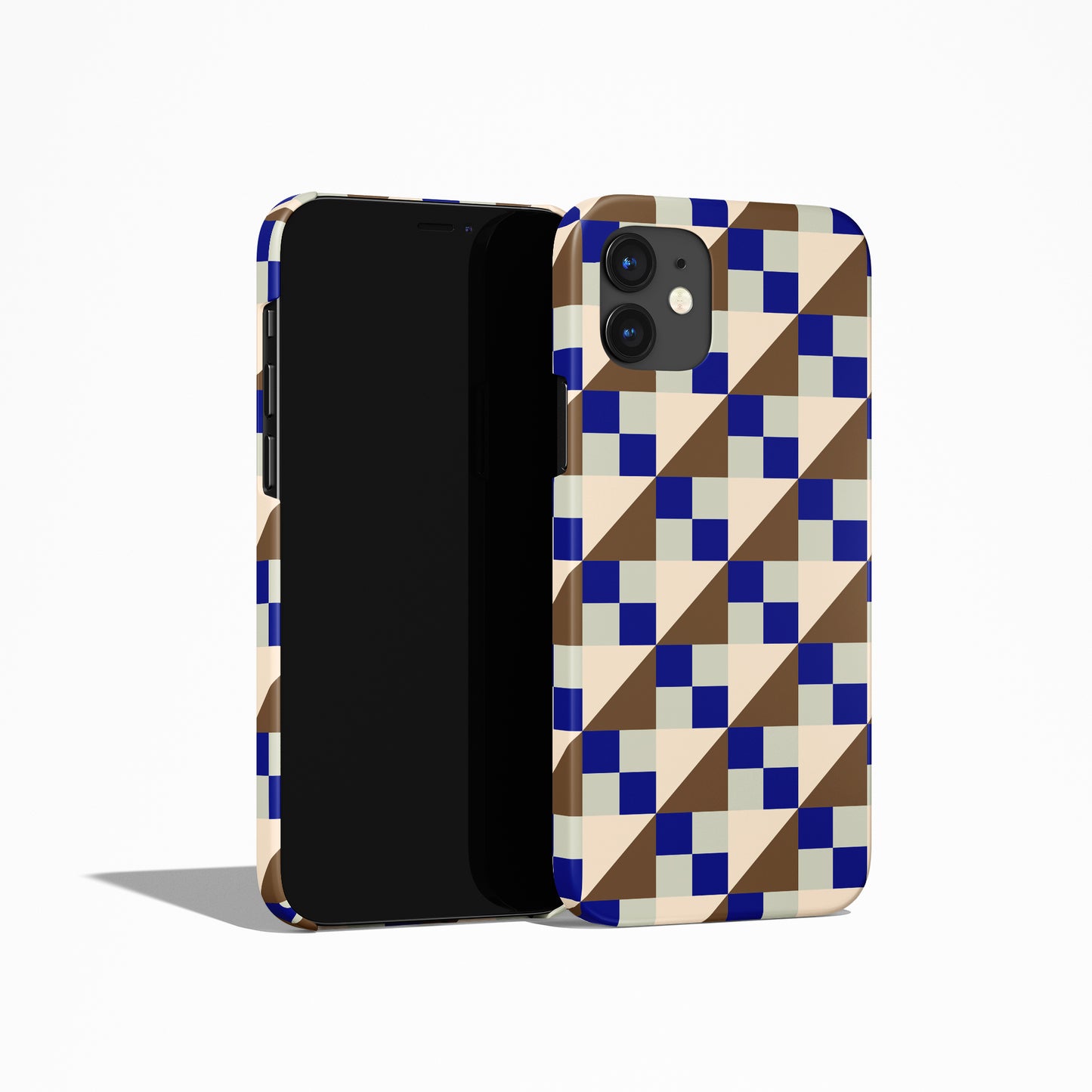 Modern Bauhaus Pattern iPhone Case - HypeSheriff