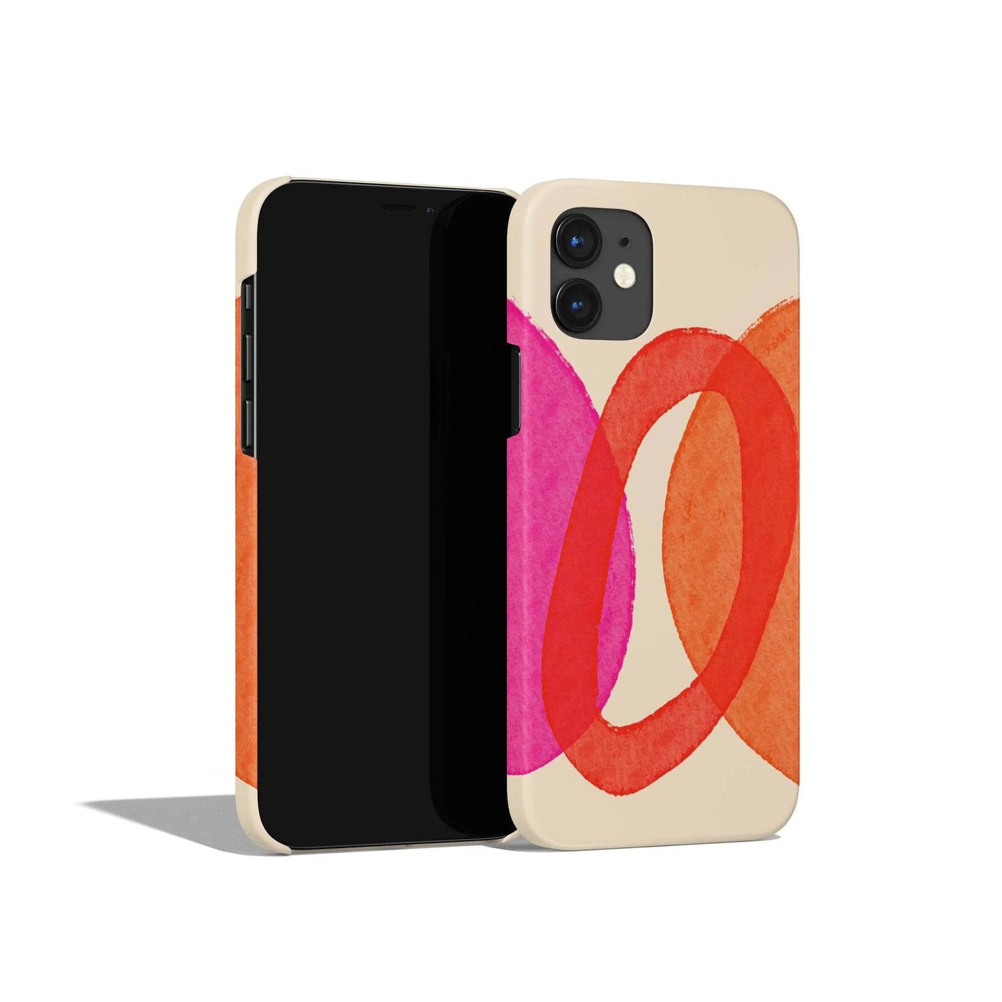 Modern Geometric Shapes iPhone Case - HypeSheriff